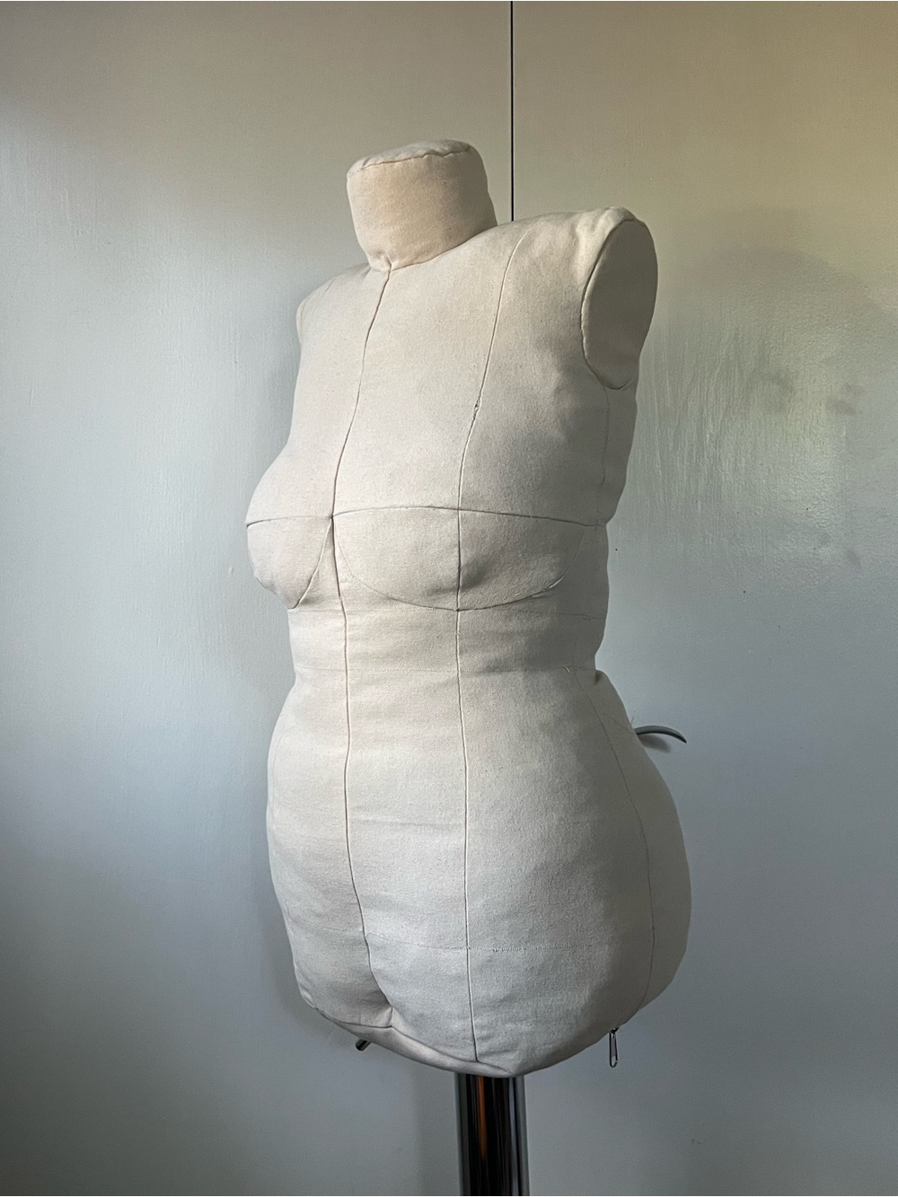 Custom-Fit Dressform/Mannequin Shell (Unstuffed)—Made to Your Measurements - Picture 4 of 13